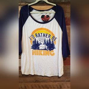 Womenw 3/4 length tshirt